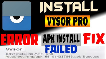 How to install Vysor pro PC ||ERROR installing APK /data/temp|| FIX