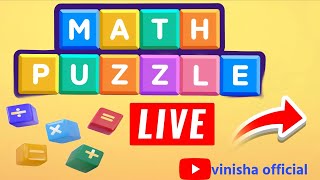 Math Hard leval live #98.9% People Unsolved #Diffrent challenge #Live puzzle game