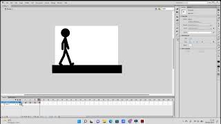 TUTORIAL MEMBUAT ANIMASI STICKMAN BERJALAN DI ADOBE FLASH CS6
