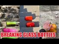 Breaking Glass Bottles &amp; Balloon Drops 😱🔥 Crushing Crunchy &amp; Soft Things! #asmr #satisfying
