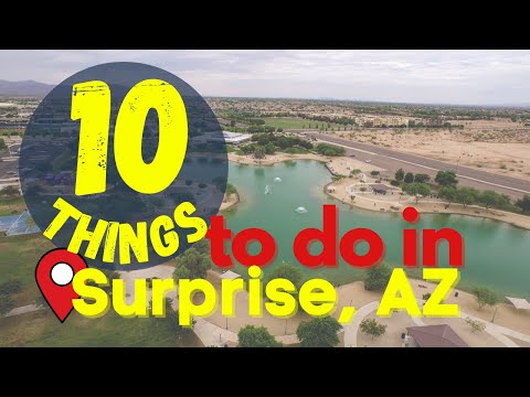 فيديو: أفضل الأشياء للقيام بها في مفاجأة ، أريزونا