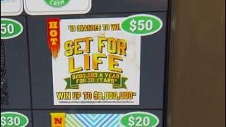 Big Gamble In Store Chasin’ $50’s‼️ Set for Life 💰 Virginia lottery tickets 