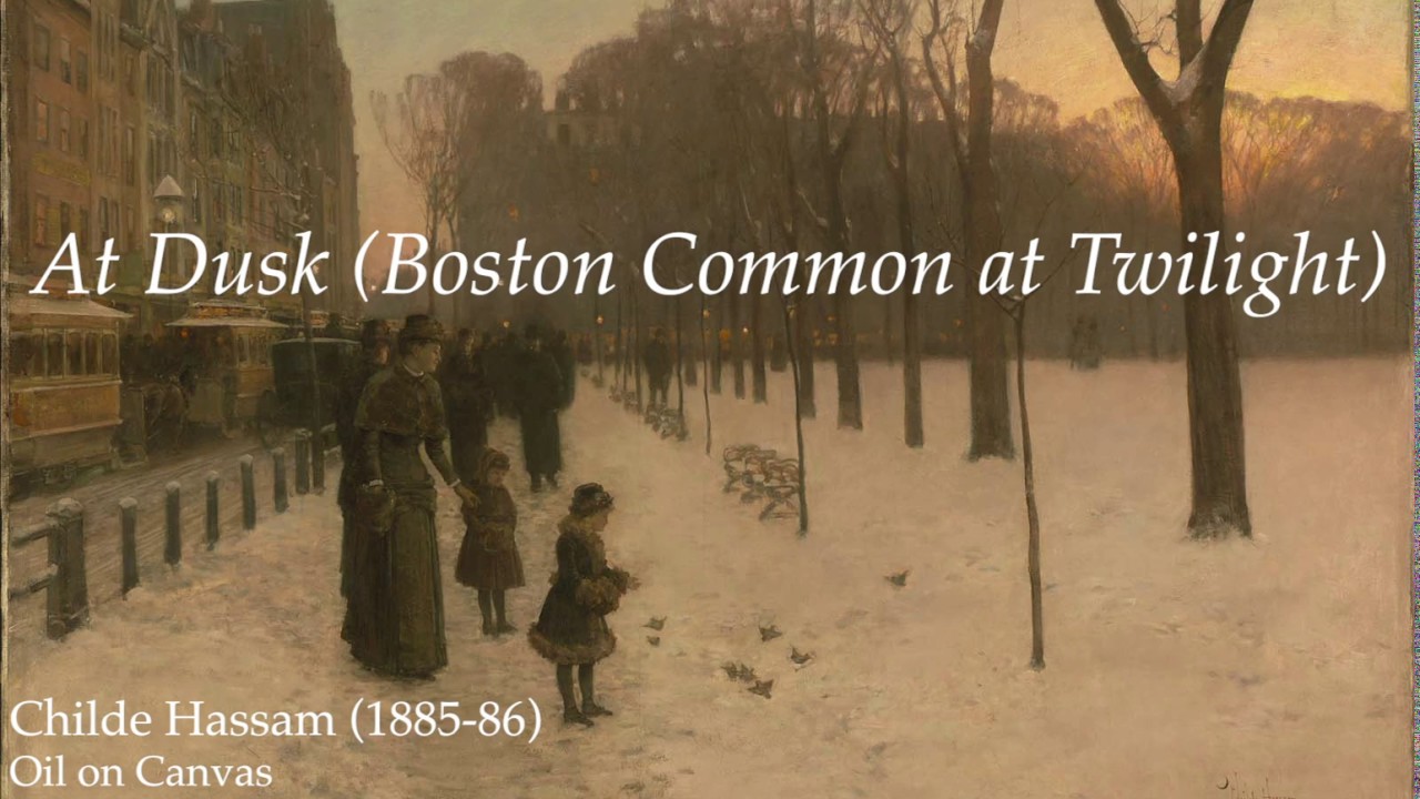 Sound Montage At Dusk Boston Common At Twilight Youtube