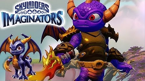 SPYRO THE KNIGHT! - How to Create & Quick Gameplay | Skylanders Imaginators