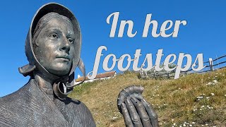 In the footsteps of Mary Anning, fossil collecting at Lyme Regis, Dorset, England