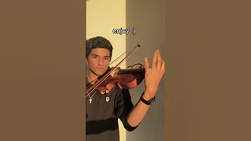 Golden Hour Dramatic Violin Solo Shorts JVKE 