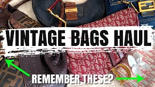 *HUGE* Luxury Vintage Bags HAUL - How To Find Iconic Designer Styles At The Best Prices!