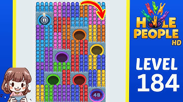Hole People Level 184 Solution Walkthrough