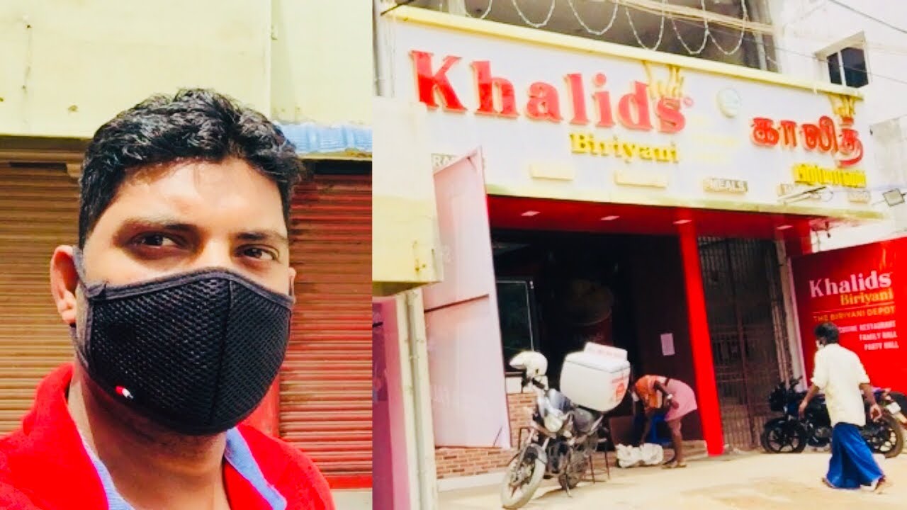 Khalid’s Biriyani | Chicken Biriyani Review | Ramanathapuram Vlog | Bharathi Nagar |