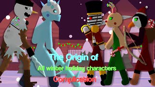 🎁❄️Piggy | Winter Holiday - Hustle | All Christmas Characters Origin Story | Sticknodes⛄️🎄