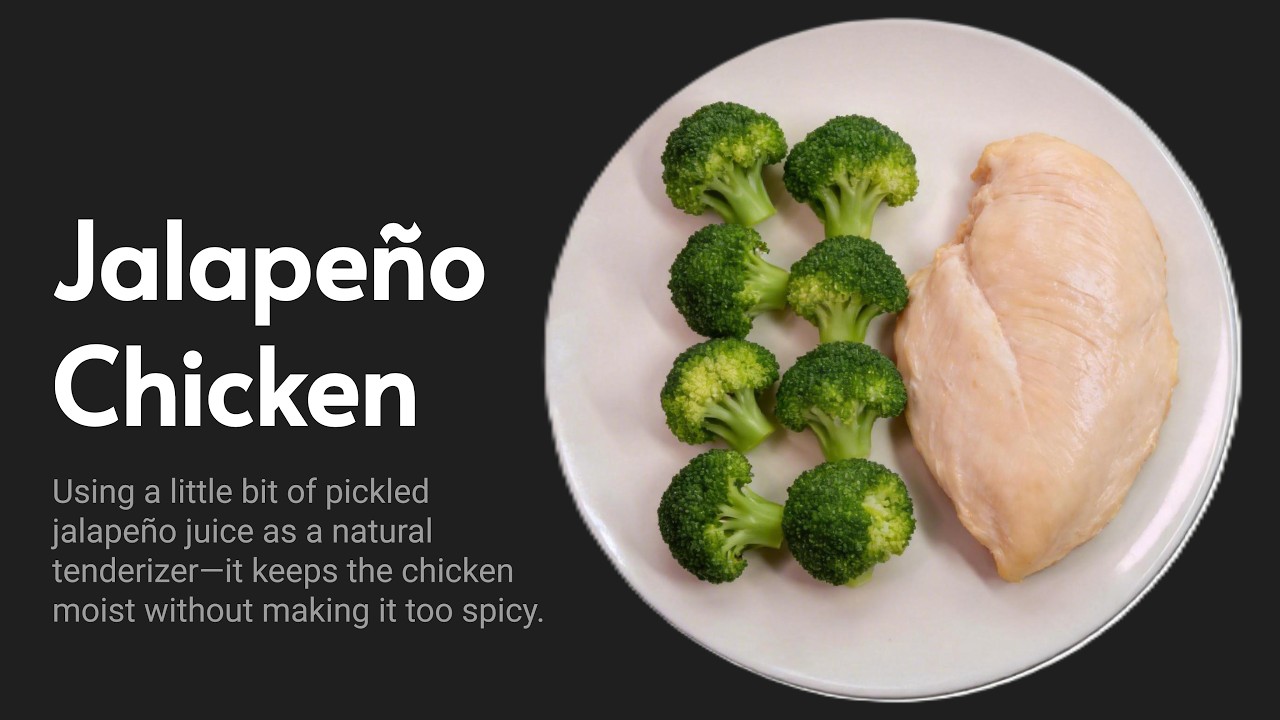 what you can make with a chicken breast and jalapeños? I put them on the fried rice