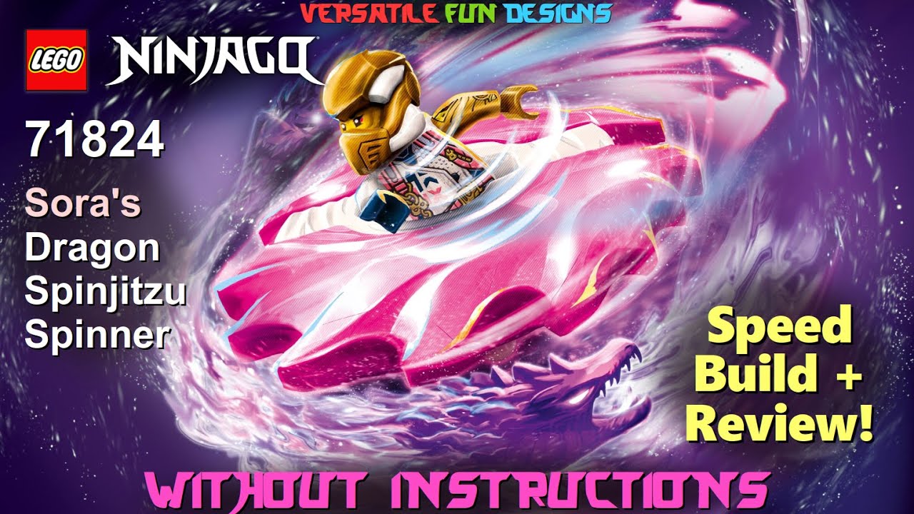 🌪️ LEGO Ninjago Sora's Dragon Spinjitzu Spinner 71824 Speed