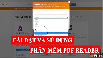 Cài đặt phầm mềm đọc file PDF Reader