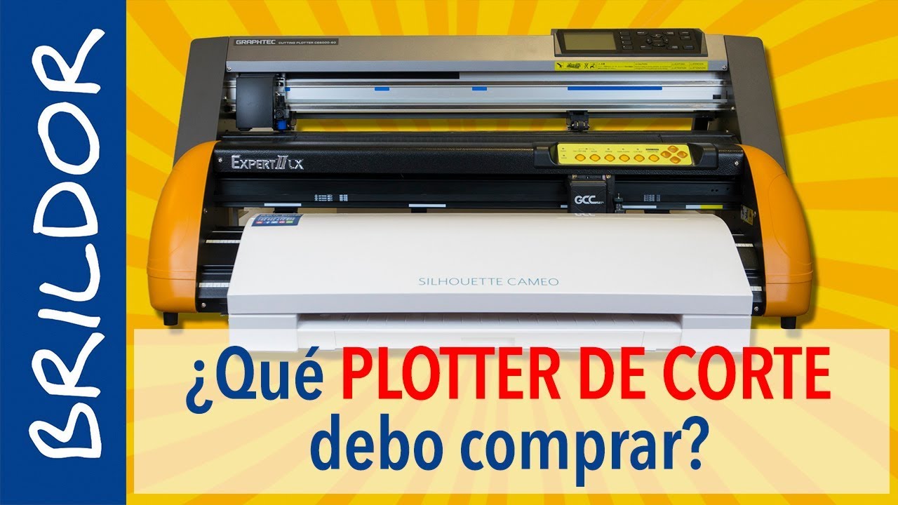 Qué plotter de corte debo comprar? GCC, Grapthtec o Cameo 