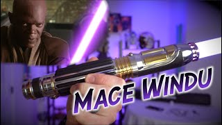 This Mace Windu Neopixel Lightsaber is Awesome from Artsabers!