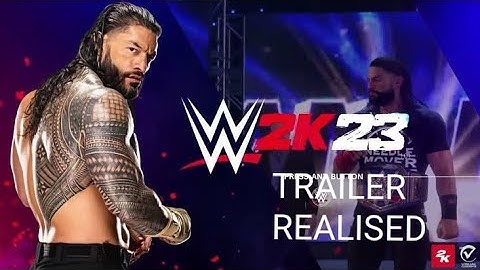 Wr3d 2k23 New mod TRAILER REALISED with all new features new textures hairstyles and many more