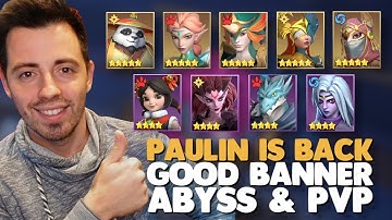 PAULIN IS BACK in Infinite Magicraid !! BANNER DETAILED with examples & Tyfia showcase
