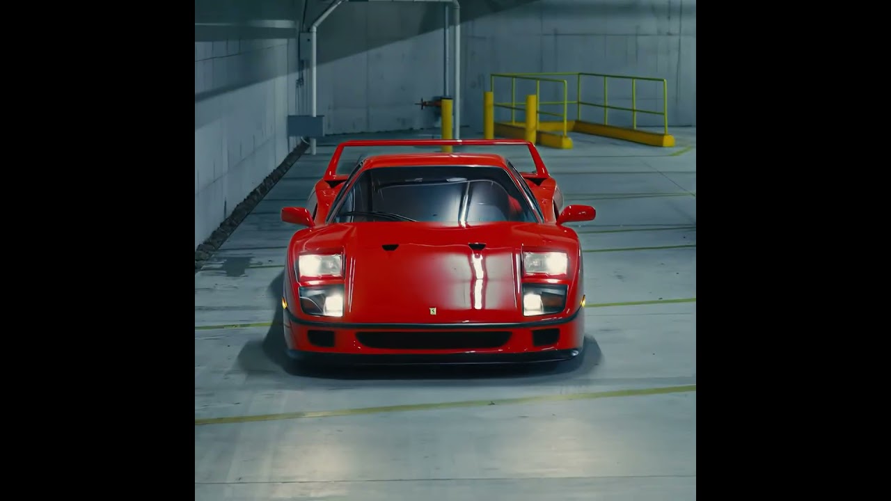 Ferrari F40 edit  #audio #edit