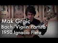 Bach violin partita in d minor  chaconne played by mak grgic