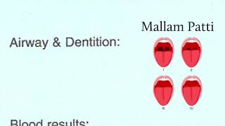 Preoperative anaesthetic assessment screenshot 4