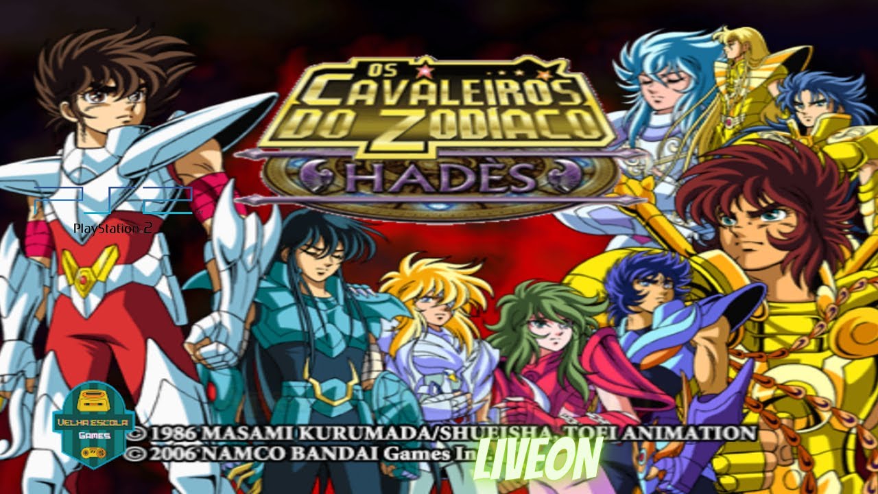 Cavaleiros Do Zodiaco Hades Ps2 + Santuário Dublado Português Playstation 2