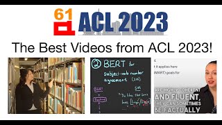 What Makes for a Good Video Presentation: The Best ACL 2023 Videos