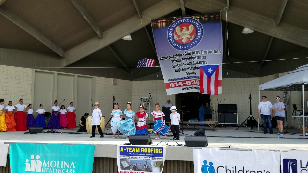 Children's Bomba performance