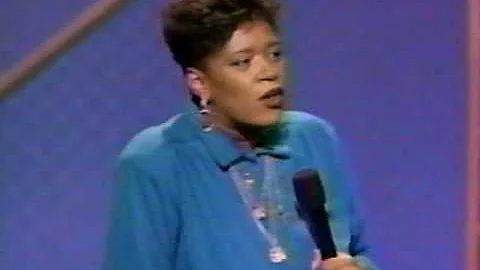 Comic Relief "Marsha Warfield" Stand Up Comedy 198...