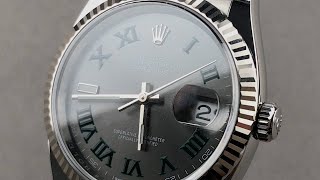 Rolex Datejust Wimbledon Dial 126234 - Hands-On Review And Feature Overview