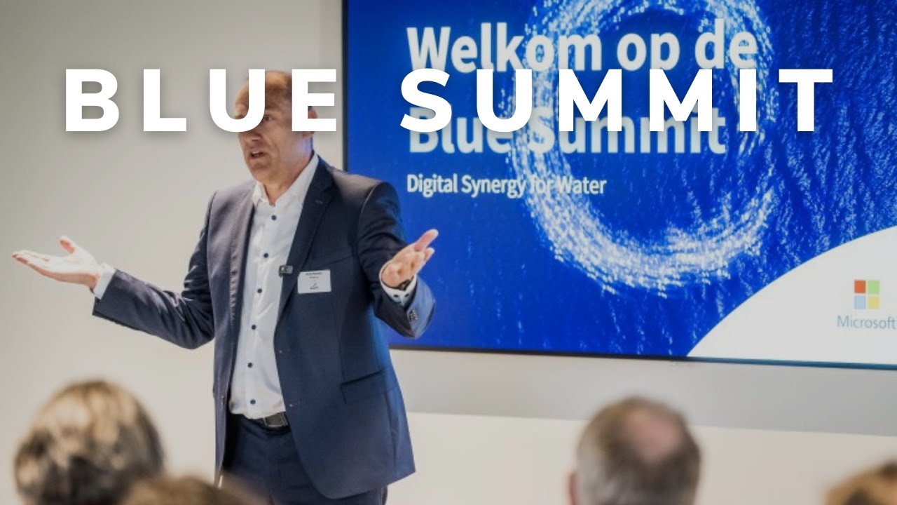 BLUE SUMMIT 2024 - Het eerste digitaliseringsevent in de watersector