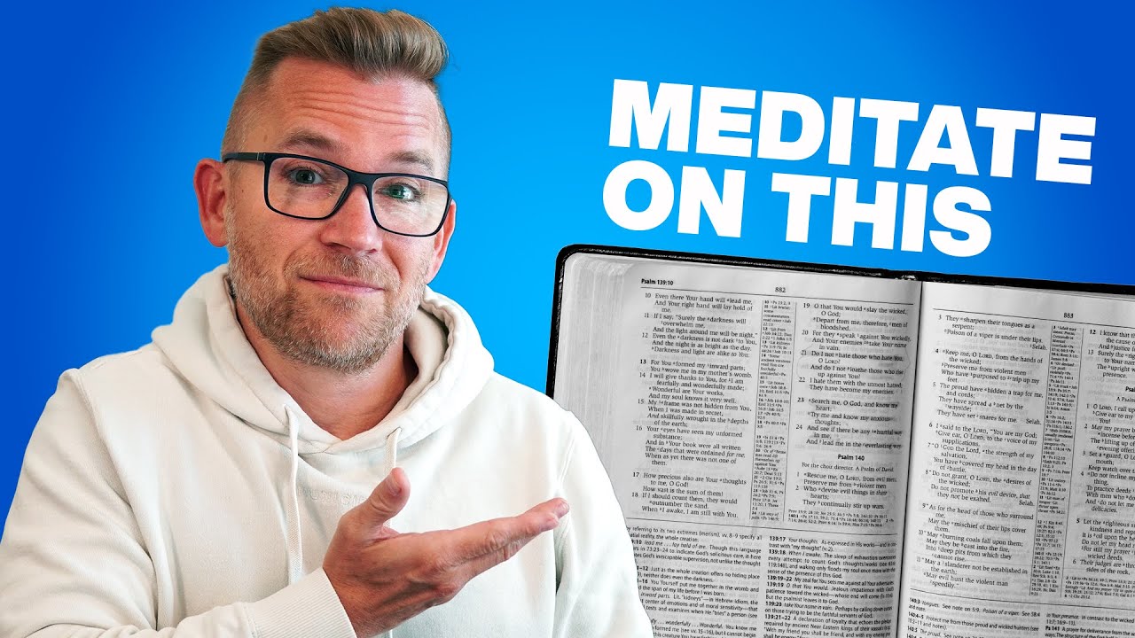 How To Meditate On God's Word | A Simple 5 Step Process - YouTube