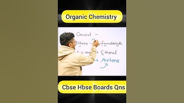 Convert following Organic Chemistry Reactions #chemistry #shorts