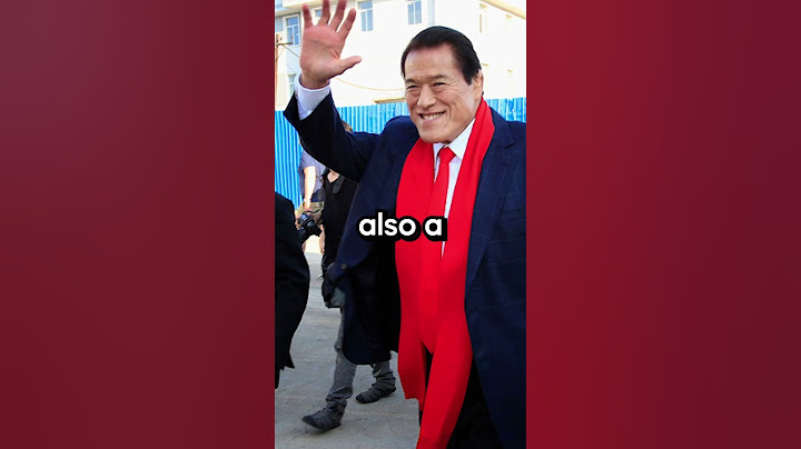 The Most Interesting Man in Japan - Antonio Inoki