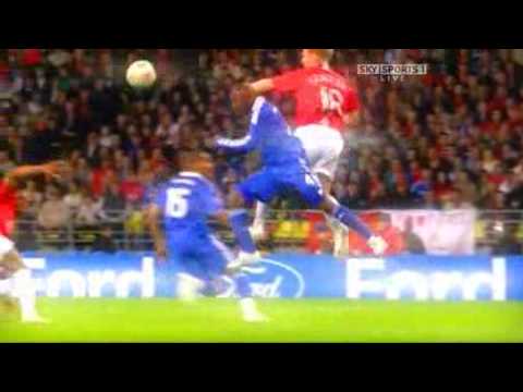 UEFA Champions League Final Moscow 2008 Manchester United vs Chelsea