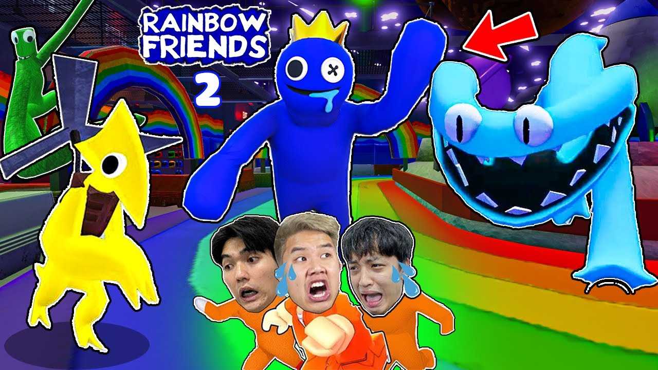 Huy Lơ TV Cùng Team bqThanh Phá Đảo RAINBOW FRIENDS CHAPTER 2 Gặp Những Quái Vật Mới Đáng Sợ ?