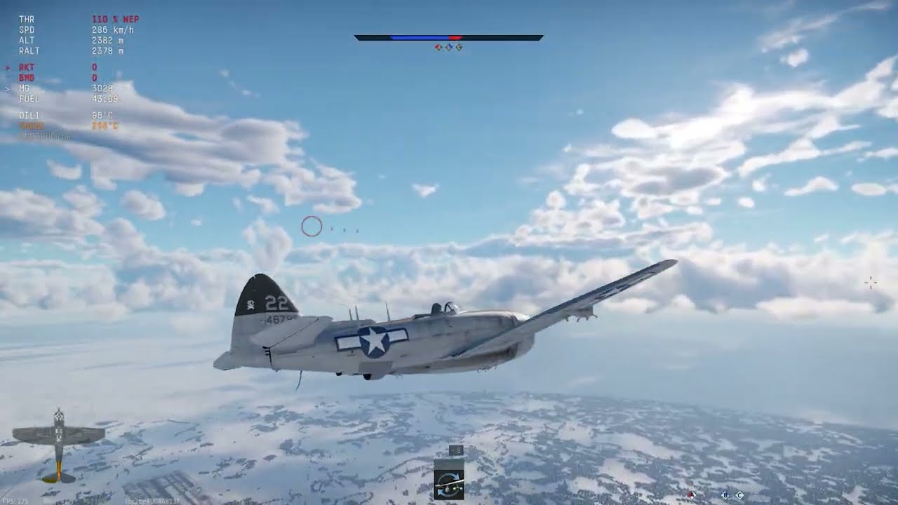 US WW2 CAS: P-47N-15