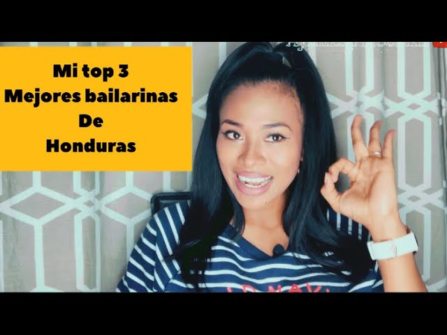 Las mejores bailarinas de Honduras/Top 3 (De ritmo punta/garífunas)