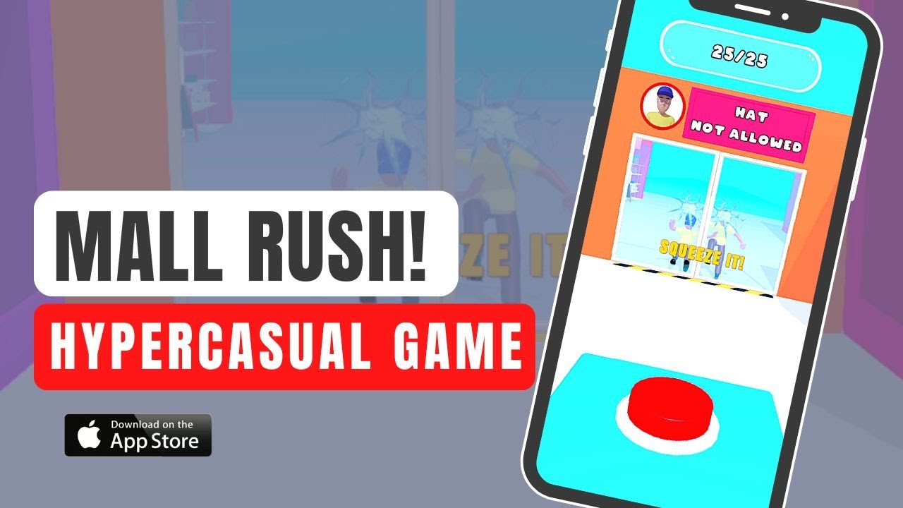 Max Rush Ios Mall Rush! 🏃🏻♀️🏫🏃🏻♂️ iOS Gameplay Walkthrough | Mobile Game - YouTube
