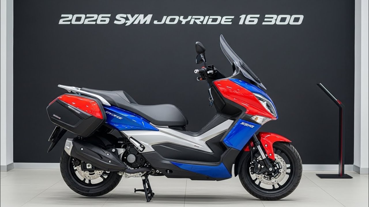 2026 SYM Joyride 16 300 Could Be the Best Maxi Scooter of the Year