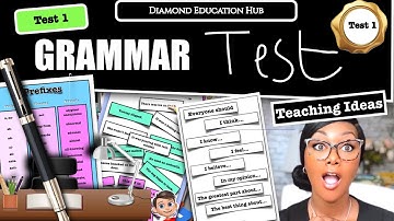 Grammar Test 1 || Singular and Plural Revision|| Diamond Education Hub