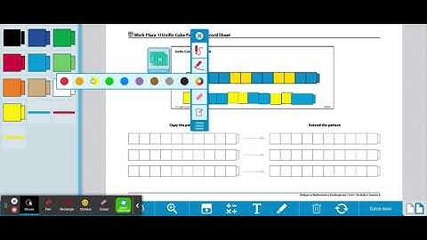 GrK 1I Unifix Cube Patterns