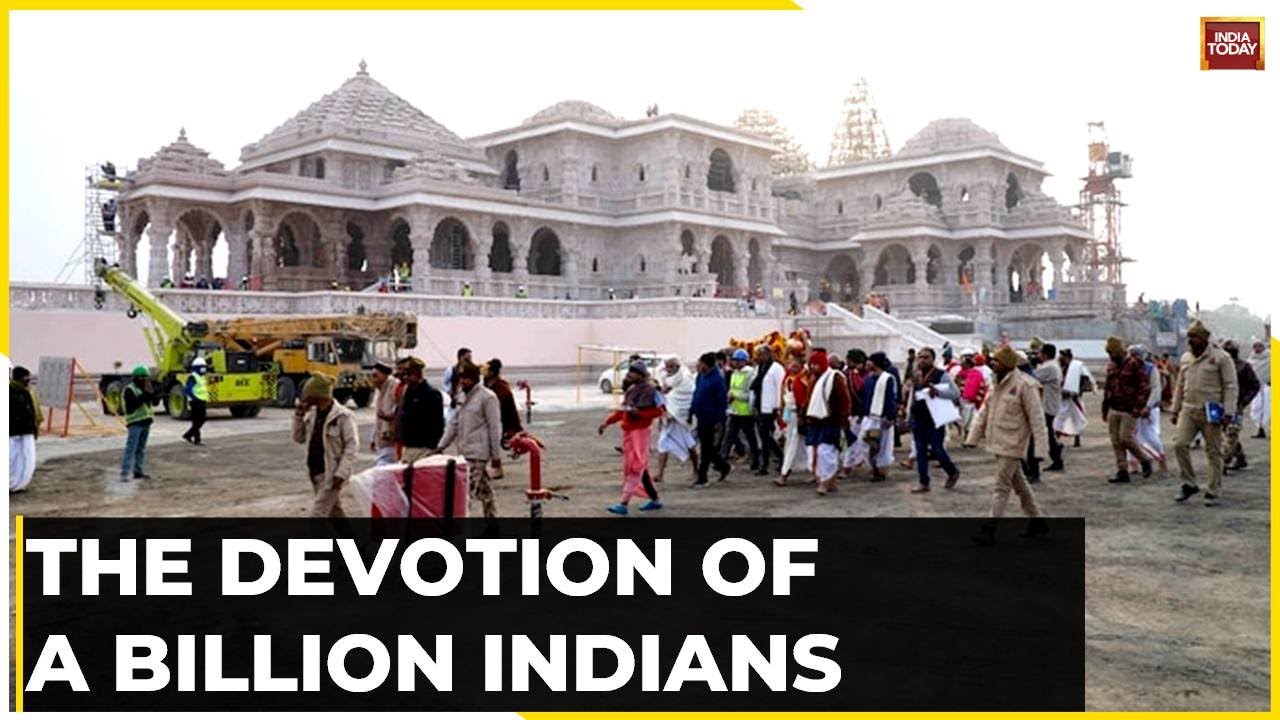 Lord Ram's Grand Procession Through Ayodhya Ahead Of Ram Mandir ...