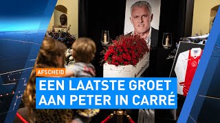 Veel emoties bij afscheid Peter R. de Vries in theater Carré