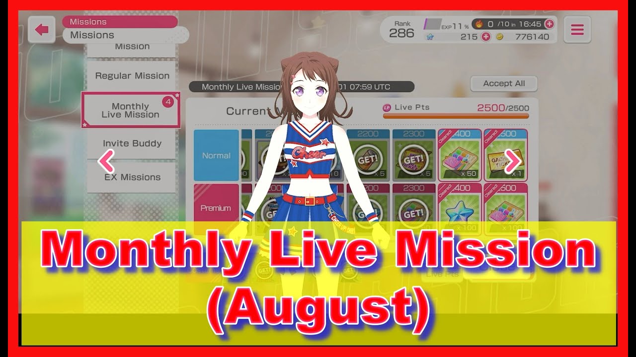 BangDream! [EN] (Bandori) –Premium Monthly Live ~ [August/2025] - YouTube