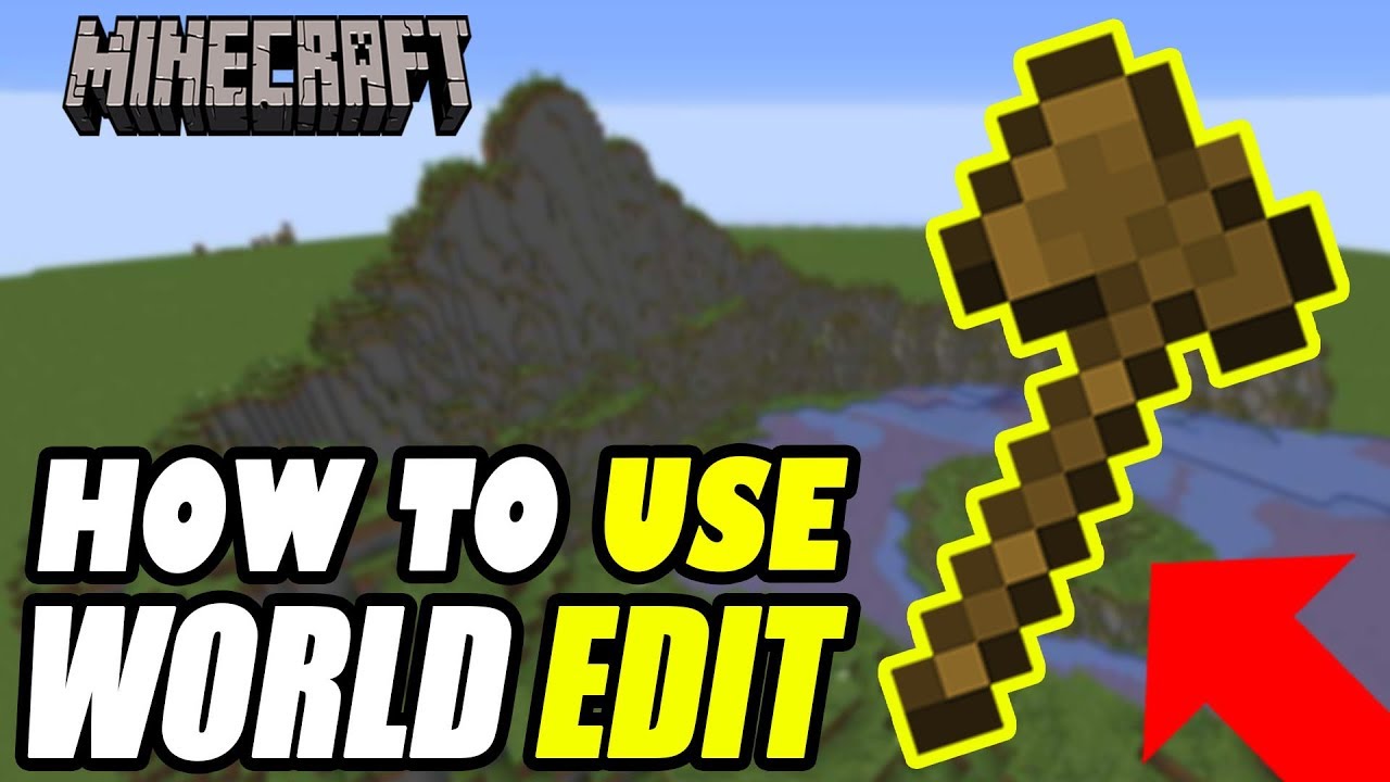 how to world edit minecraft education