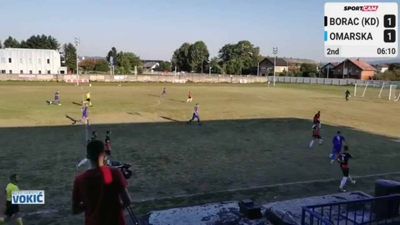Borac KD -Omarska 3:2  sažetak