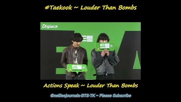 #Taekook ~ Louder Than Bombs