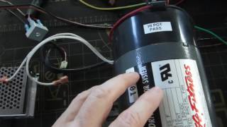 SCR Motor Speed Controller Demo using a DC Treadmill Motor