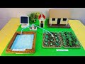 Solar Power irrigation System | Farming model | Organic Farming Agriculture model | drip irrigation