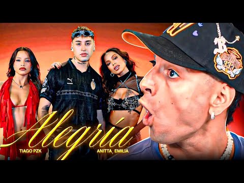 REACCION A ALEGRIA - Tiago PZK, Emilia y Anitta